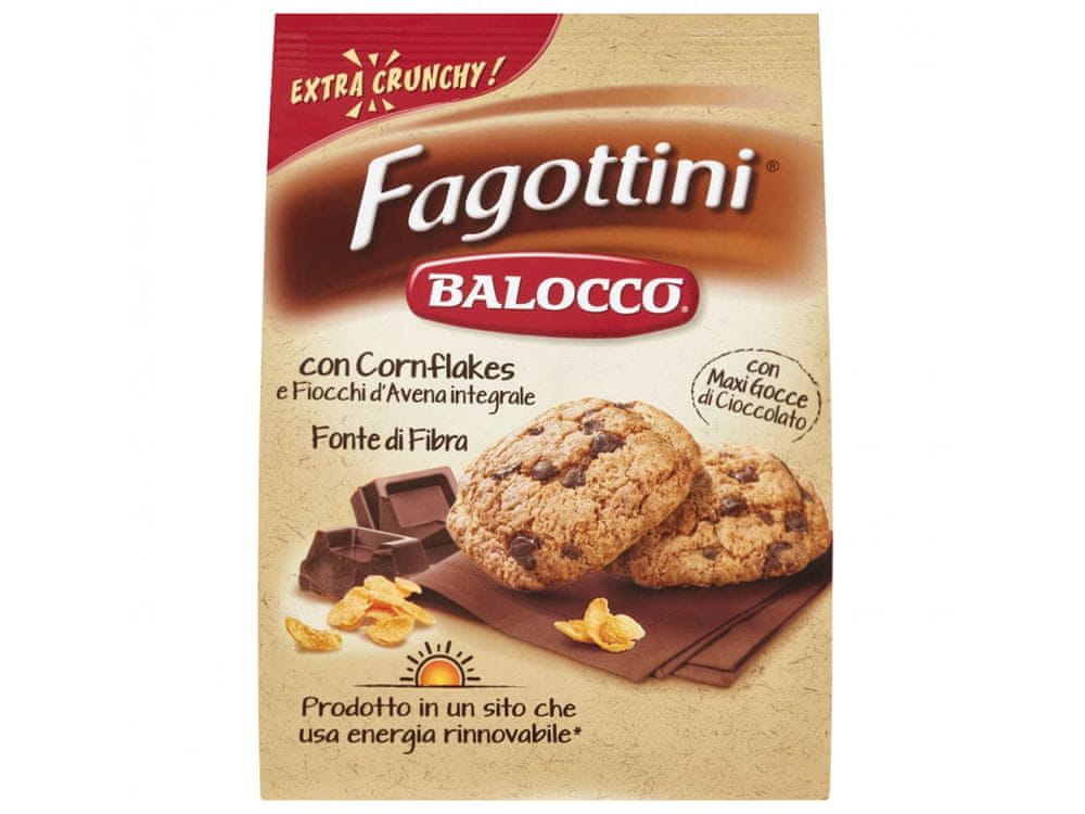 BALOCCHI BALOCCO Fagottini - Sušenky s kúskami čokolády 700g 1 balení